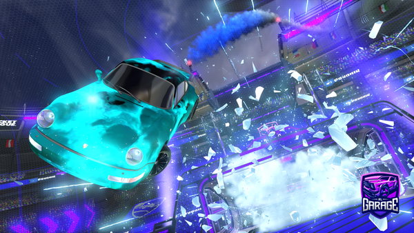 A Rocket League car design from Abodmmk