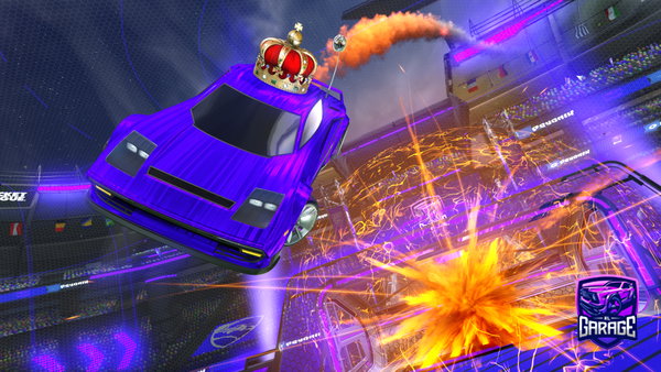 A Rocket League car design from Kabilame