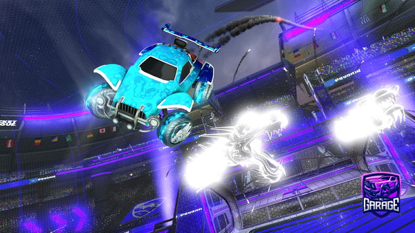 A Rocket League car design from Sofii_gc