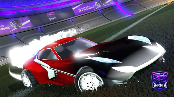A Rocket League car design from Splitspeed