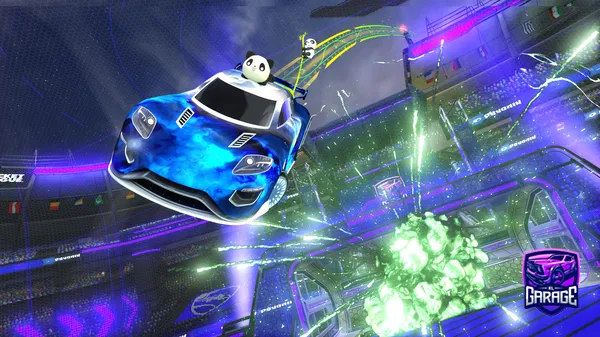 A Rocket League car design from Creepy3948