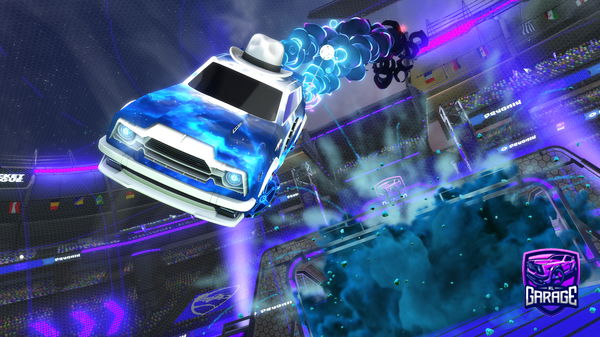 A Rocket League car design from MantarayNintendoSwitch