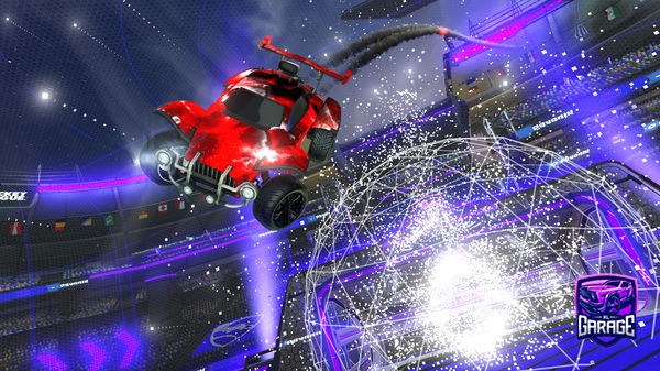 A Rocket League car design from Moodyology