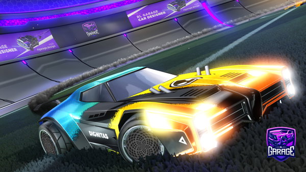 A Rocket League car design from Mr_shnikles_77