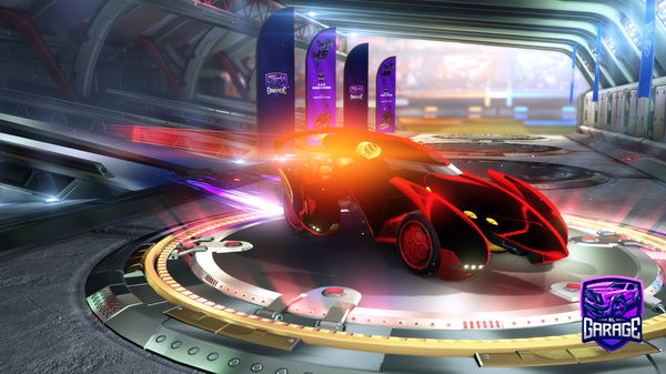 A Rocket League car design from AspectSnow