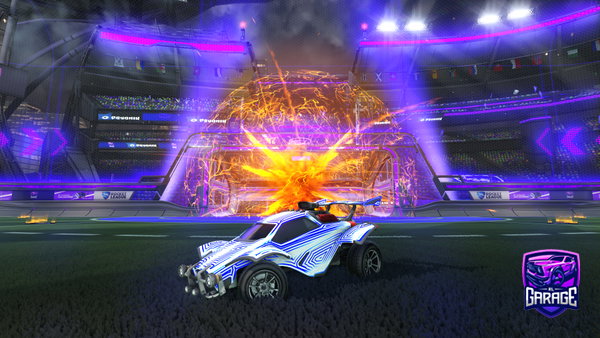 A Rocket League car design from Al3jandr02012