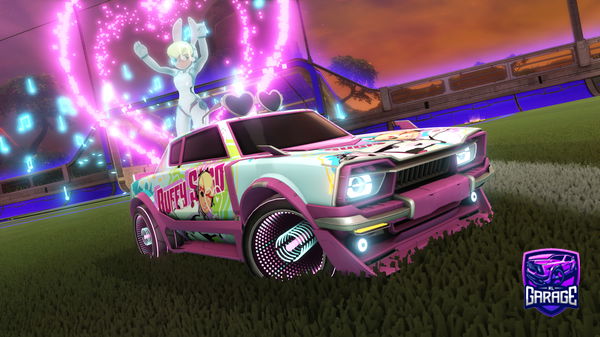 A Rocket League car design from TheGreatThing