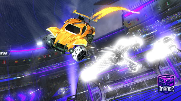 A Rocket League car design from Flaze_ak47