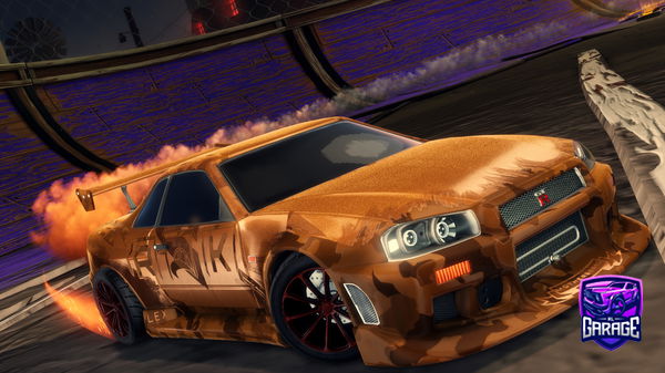 A Rocket League car design from Goofy_Rianneman