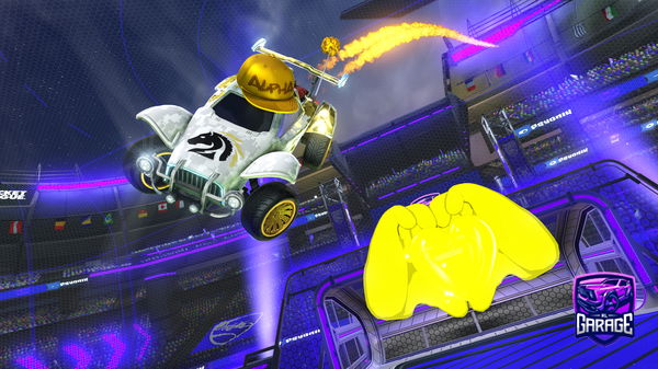 A Rocket League car design from LevosRL