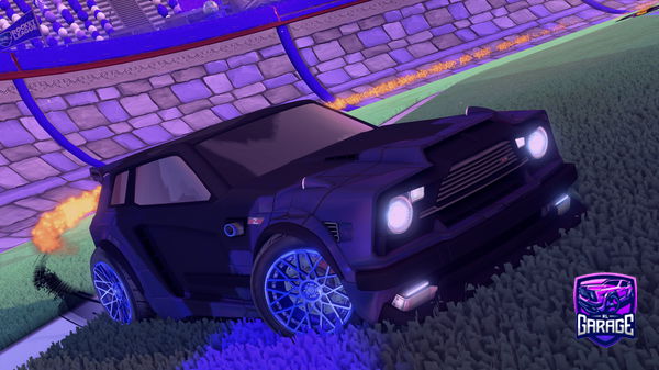 A Rocket League car design from FLP_Math_