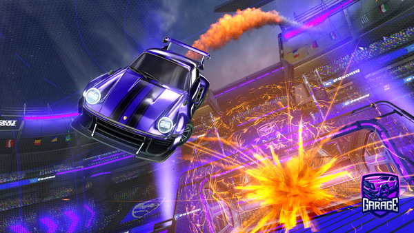 A Rocket League car design from Oxji2