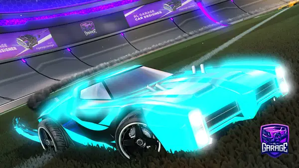 A Rocket League car design from Joel_feb