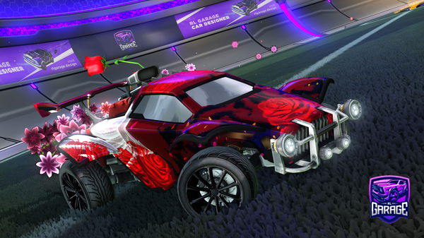 A Rocket League car design from -OTA-