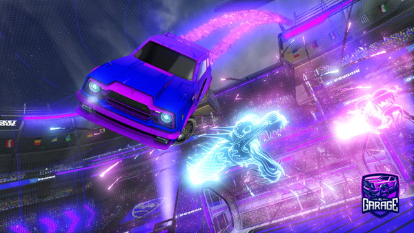 A Rocket League car design from Ryzanwastaken