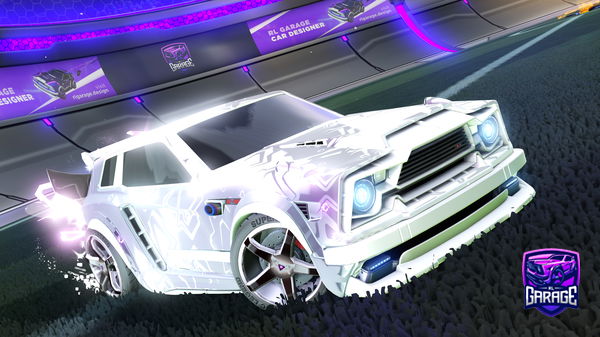 A Rocket League car design from Ghost23134