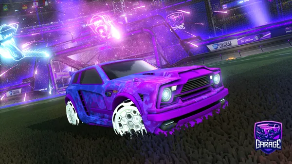 A Rocket League car design from Nutren