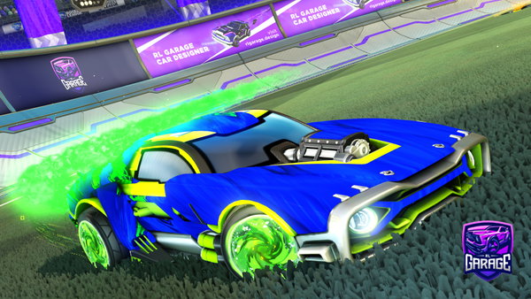 A Rocket League car design from purfile2860