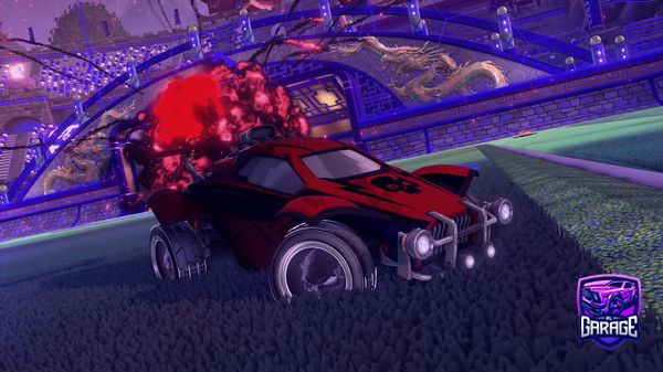 A Rocket League car design from sleeepyaswell