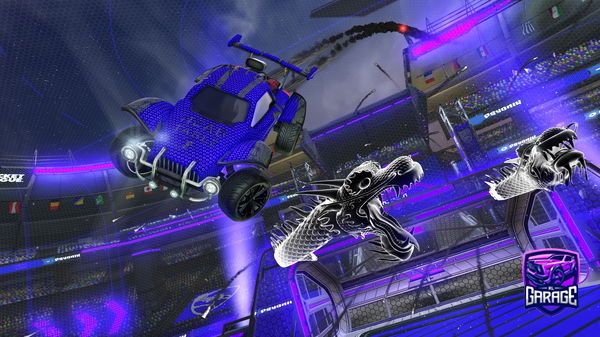 A Rocket League car design from cware