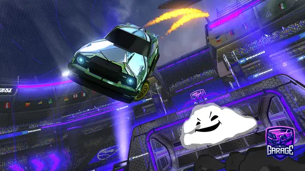 A Rocket League car design from K-I-L-L-U-A