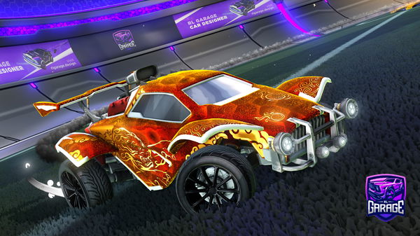 A Rocket League car design from smokkkkkke