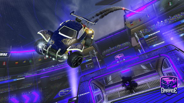 A Rocket League car design from RyanRL7525