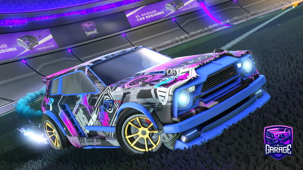 A Rocket League car design from xTIMAOguarana