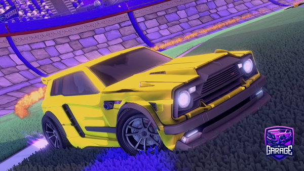A Rocket League car design from Faster_567