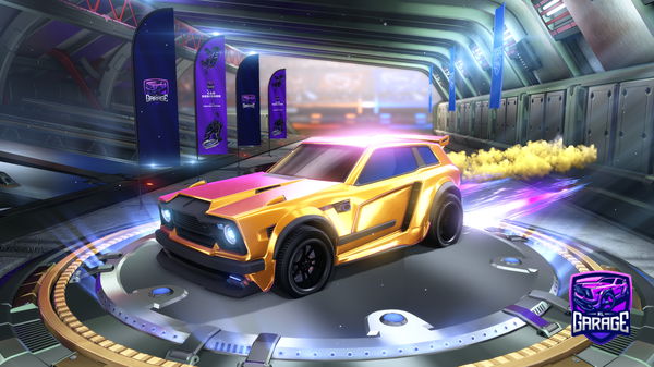 A Rocket League car design from l9op