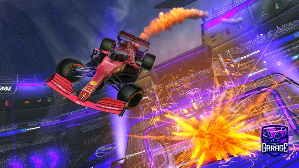 A Rocket League car design from Hauna