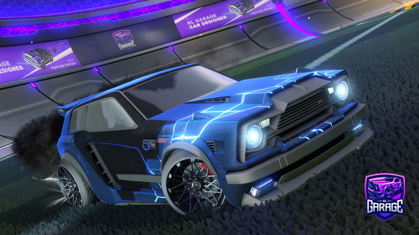 A Rocket League car design from Sahvant