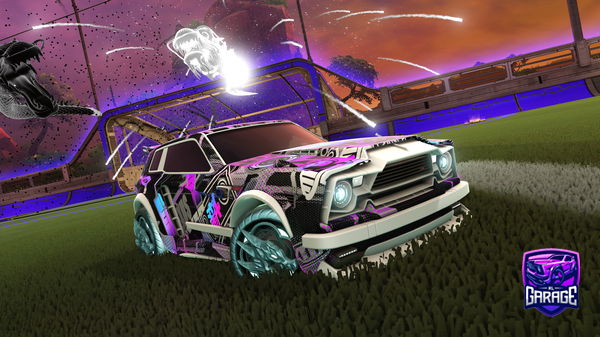 A Rocket League car design from lebinoclarddu38