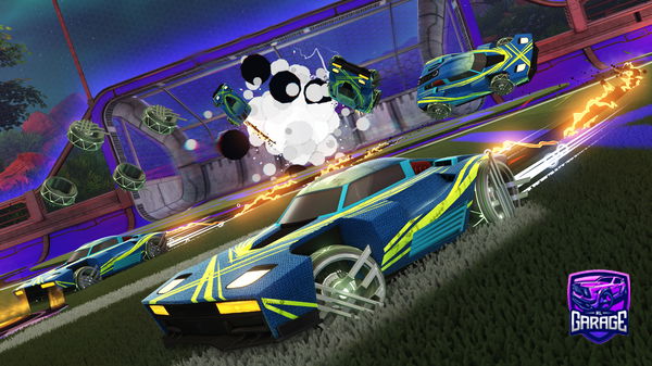 A Rocket League car design from DaceyB