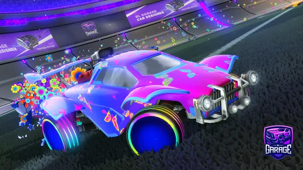 A Rocket League car design from R3AD_TH3_C4PT1ON_0N_TRADE