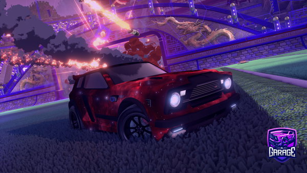 A Rocket League car design from Shadow_BlubX