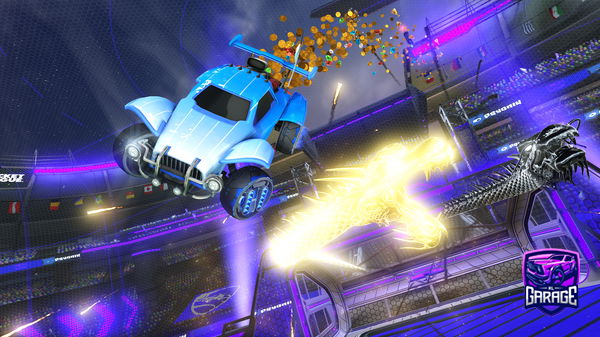 A Rocket League car design from picolin777