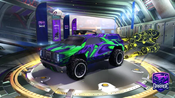 A Rocket League car design from HELL78