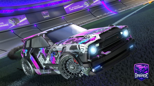 A Rocket League car design from SdwPrisme