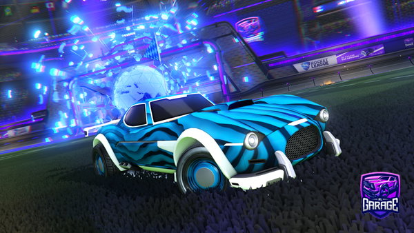 A Rocket League car design from Noodle_