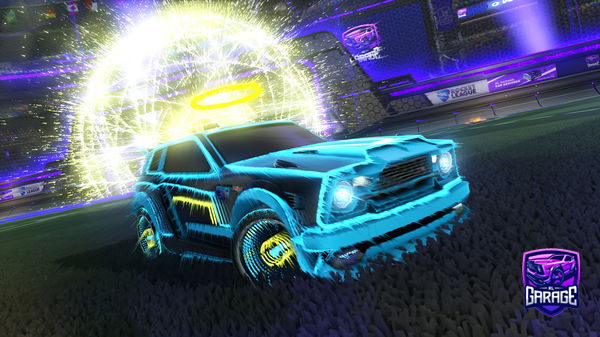 A Rocket League car design from sneakers81
