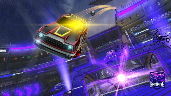 A Rocket League car design from CRinKC