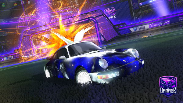 A Rocket League car design from boredfares
