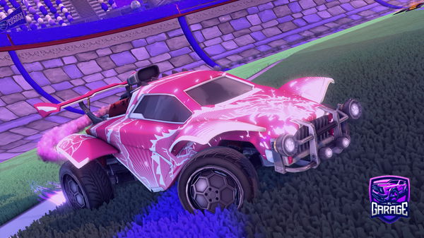 A Rocket League car design from Twitch-Lightcsfn