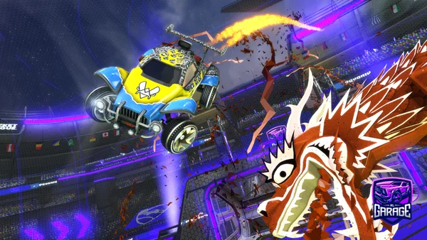 A Rocket League car design from Bonkkyy