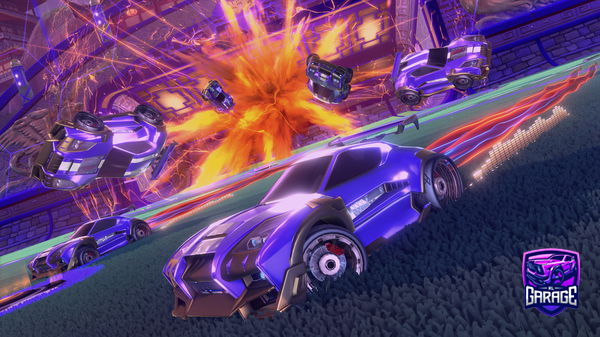 A Rocket League car design from Silenterror