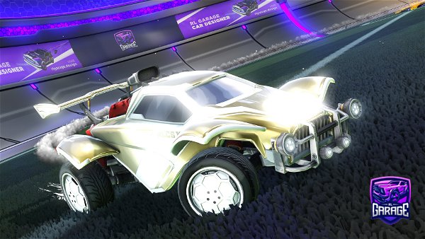 A Rocket League car design from zzgd777