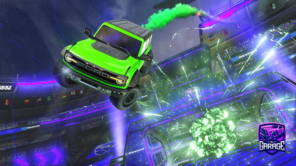 A Rocket League car design from Theblackgoat