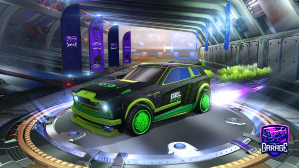A Rocket League car design from muffinman9062