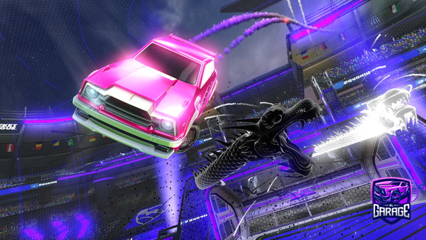 A Rocket League car design from RamiHanini